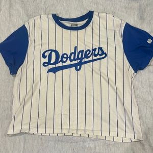 Dodger Crop Top Tee